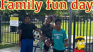 Family therapy ￼time at the park ￼ Saturday [upl. by Llerrem]