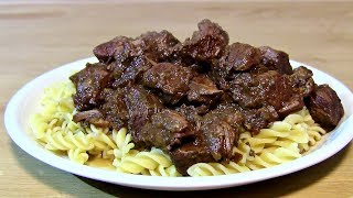 Bestes amp einfachstes Gulasch RezeptRindergulaschPörkölt wie in UngarnGulasUngarisches Gulasch [upl. by Jarek]