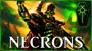 THE NECRONS  Pyrrhic Ancients  Warhammer 40k Lore [upl. by Missak]