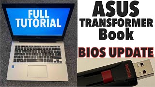 Asus Transformer  How To Update BIOS With ASUS EZ Flash  Start Easy Flash USB [upl. by Llednar]