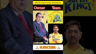 All IPL Cricket team owner shorts cricket cricketlover cricketnews trending owner msdhoni [upl. by Pavel779]