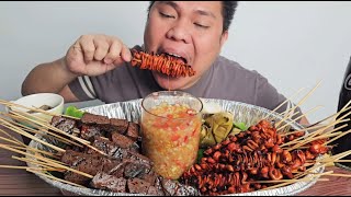 Filipino Street Food Supremacy  Isaw  Betamax [upl. by Tnahsin860]