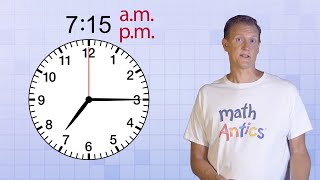 Math Antics  Telling Time [upl. by Jasun]