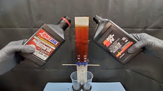 Amsoil signature series vs KampN ultra premium full synthetic engine oil [upl. by Anawyt]