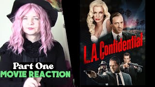 LA Confidential Movie Reaction Part 1 [upl. by Ddat]