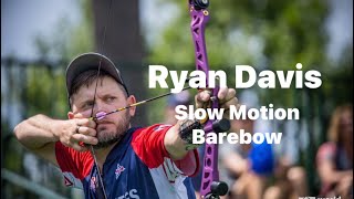 Ryan Davis  Slow Motion Barebow [upl. by Nahsin]