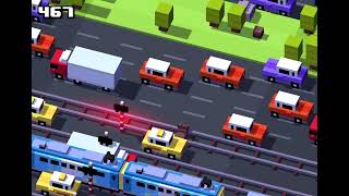 Crossy Road  World No1 Can I do it crossyroad mobilegame gaming gameplay [upl. by Nahtahoj]