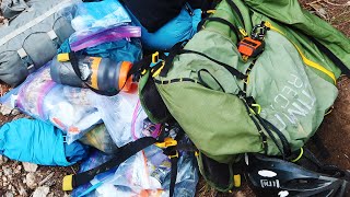 Fastpacking Gear Breakdown Real Trip [upl. by Ylus]