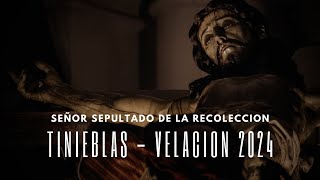 Tinieblas  Señor Sepultado De La Recoleccion  Velacion 2024 [upl. by Nalaf]