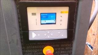 How to reset Atlas Copco Electric Air Compressor [upl. by Ori]