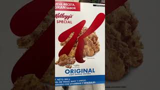 2 cereales sin azúcar añadida fáciles de conseguir en el súper y con pocos ingredientes nutricion [upl. by Hux]