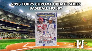 2023 Topps Chrome Update Series Review [upl. by Aynotahs]