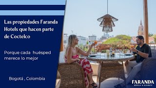 Las propiedades Faranda Hotels que hacen parte de Coctelco [upl. by Renate]