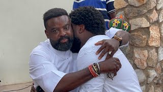 KUNLE AFOLAYAN IN TEARS AS HE SPEAKS ABOUT HIS LATE MOM AT WAKE KEEP [upl. by Eimak]