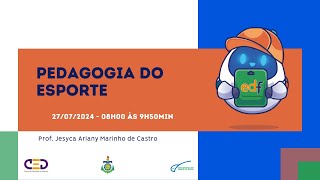 PEDAGOGIA DO ESPORTE [upl. by Stormi]