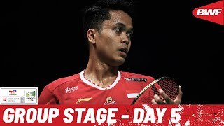 BWF Thomas Cup Finals 2024  Indonesia vs India  Group C [upl. by Nadnerb601]