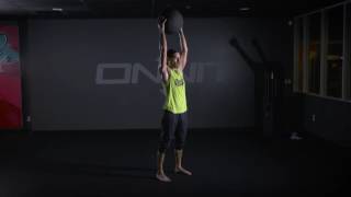 Medicine Ball Overhead Press [upl. by Ttenrag]