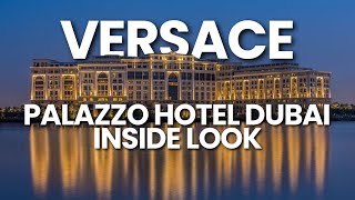 Whats Inside a Luxury Hotel The Versace Palazzo Hotel in Dubai [upl. by Onibag]