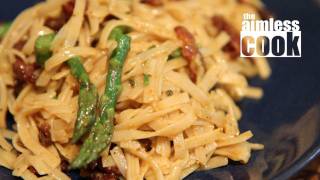 Curry Carbonara Recipe Experiment  Test Kitchen Vlog [upl. by Parshall652]