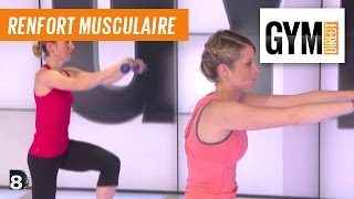 Tonifier son corps avec des haltères  Renforcement musculaire  186 [upl. by Gertrud]