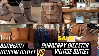 BURBERRY OUTLET LONDON VS BICESTER VILLAGEWOMENMENKIDSSALE [upl. by Daffodil228]