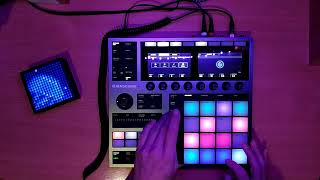 maschine plus live jam deep house [upl. by Akcimehs]