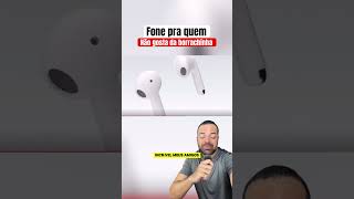 Fone Top com cancelamento de ruido sem borrachinha QCY HT10 [upl. by Edrei227]