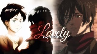 Eren amp Mikasa AMV 4x11 Lovely [upl. by Mellins329]