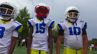 NLA Chargers 9U Homecoming 101021 [upl. by Ahtabat]