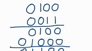 How to multiply two binary numbers [upl. by Francisco97]