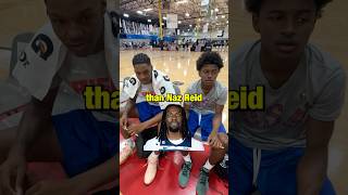 I’d never break the stick 🪵 shorts basketball aau highlights nba nazried timberwolves funny [upl. by Ahsiri4]