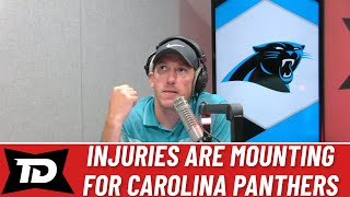 Injuries are mounting for the Carolina Panthers [upl. by Eiboh]