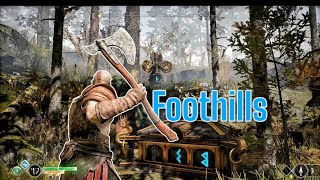 God of war  How to solve Nornir chest in Foothills [upl. by Storer900]