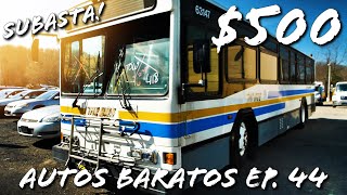 Subasta de autobuses y carros baratos en los EEUU Ep 44 [upl. by Nileuqaj]