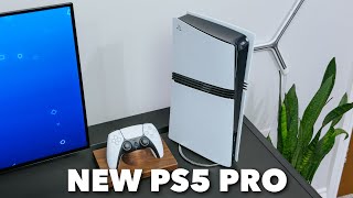 NEW PS5 Pro Unboxing amp First Look [upl. by Zippora575]