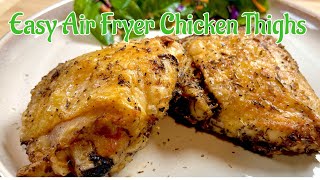 Easy Air Fryer Chicken Thighs [upl. by Anna-Diane]