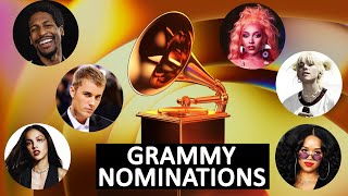 Nominees  Grammy Awards 2022 [upl. by Assirhc284]