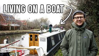 Winter Living On A NARROWBOAT Leaving London amp Heading North [upl. by Aisor]