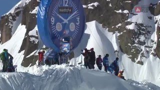 Winning run of AnneFlore Marxer  ChamonixMontBlanc  Swatch Freeride World Tour 2016 [upl. by Ayel]