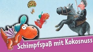 Schimpfen wie der kleine Drache Kokosnuss  lustige Schimpfworte für Kinder – schwarzer Ritter [upl. by Wurtz22]