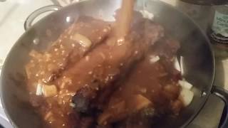 Hearty  Country Style  Beef Ribs  In Brown Rich Gravy [upl. by Duhl]