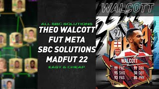 THEO WALCOTT  ALL 16 SBCS  FUT META SBC SOLUTIONS Easiest Way Possible  MadFUT 22 [upl. by Cherry323]