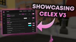 SHOWCASING CELEX V3 IN DA HOOD SILENT AIM OP [upl. by Oremar195]