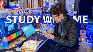 STUDY WITH ME LIVE POMODORO  12 HOURS STUDY CHALLENGE ✨ Harvard Student Relaxing Rain Sounds [upl. by Onileba220]