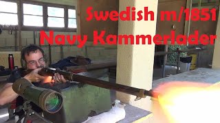 Swedish m1851 Navy Kammerlader [upl. by Adihaj173]