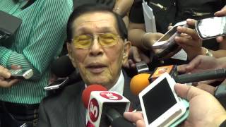 Enrile unfazed by Santiago privilege speech [upl. by Kooima795]