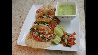 TACOS DE CARNE ASADA [upl. by Mannie]