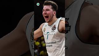 LUKA DONCIC TORCEDOR DO REAL MADRID BASQUETOPIA [upl. by Meggs]