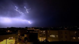 Lightning Storm in slow motion [upl. by Haimirej]