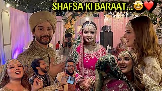 RUKHSATI HOGAYE…🥺  SHAFSA KI BARAAT…❤️  FINALLY DRESS AGAYA🥲🤩  VLOG BY RABEECA KHAN [upl. by Jennie260]